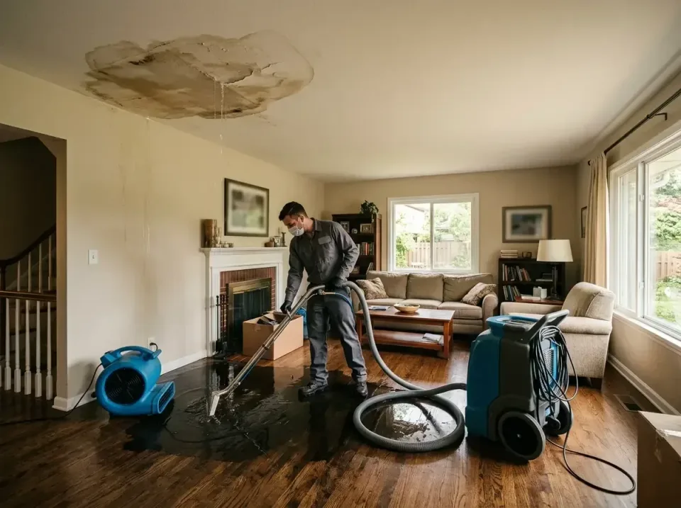attic-pipe-burst-ceiling-drip-008 — frequently asked questions, Water Damage Restoration & Carpet Care in Hayesville, OR